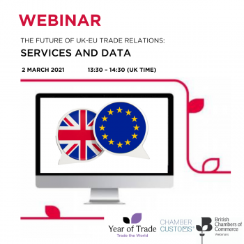 BCC Webinar: The Future of the UK/EU Trade Relations: Services and Data 